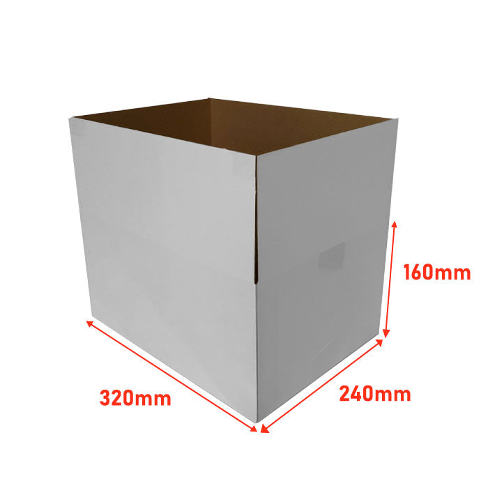 Mailing Boxes 320 x 240 x 160mm Regular Slotted Shipping Packing Carton Box - ozpack.au
