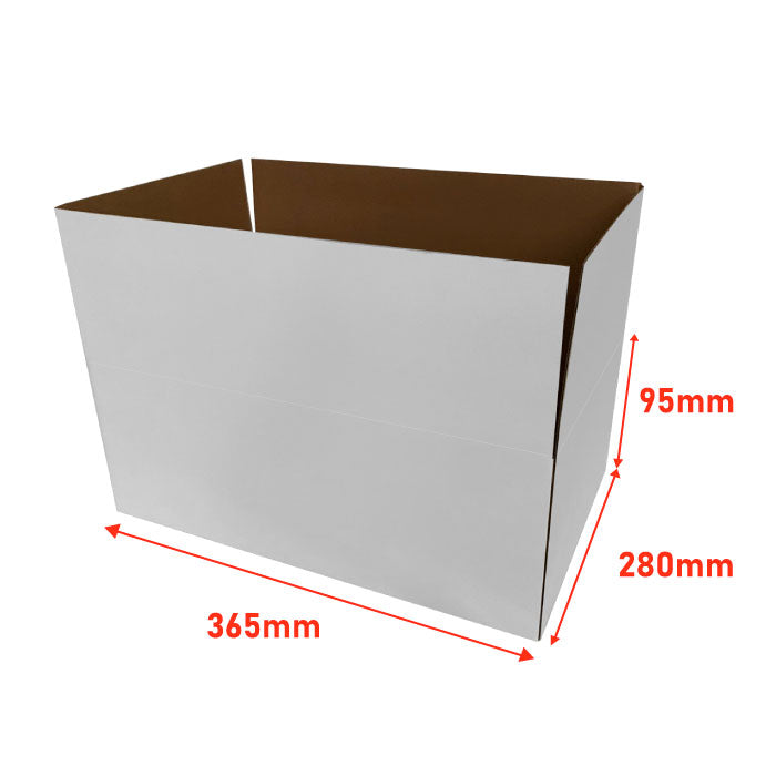 Mailing Boxes 365 x 280 x 95mm Regular Slotted Shipping Packing Carton Box - ozpack.au