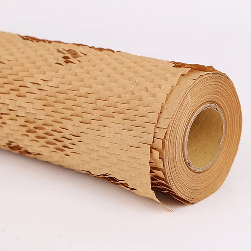 CRAFTFORCE Honeycomb Packing Paper, 12x 115' Brown Honeycomb Cushion  Wrapping Paper Roll, Sustainable Alternative to Bubble Wrap for Moving,  Shipping