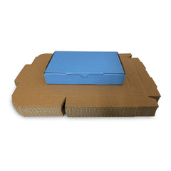 Aqua Mailing Boxes 220 x 145 x 35mm Die Cut Shipping Packing Cardboard Box - ozpack.au