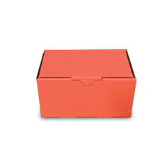 Orange Mailing Boxes 150 x 100 x 75mm Die Cut Shipping Packing Cardboard Box - ozpack.au