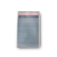 120 X 230mm Self Adhesive Sealing Clear OPP Cellophane Resealable Plastic Bags - ozpack.au