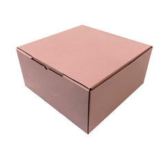 Pink Mailing Boxes 150 x 150 x 75mm Die Cut Shipping Packing Cardboard Box - ozpack.au
