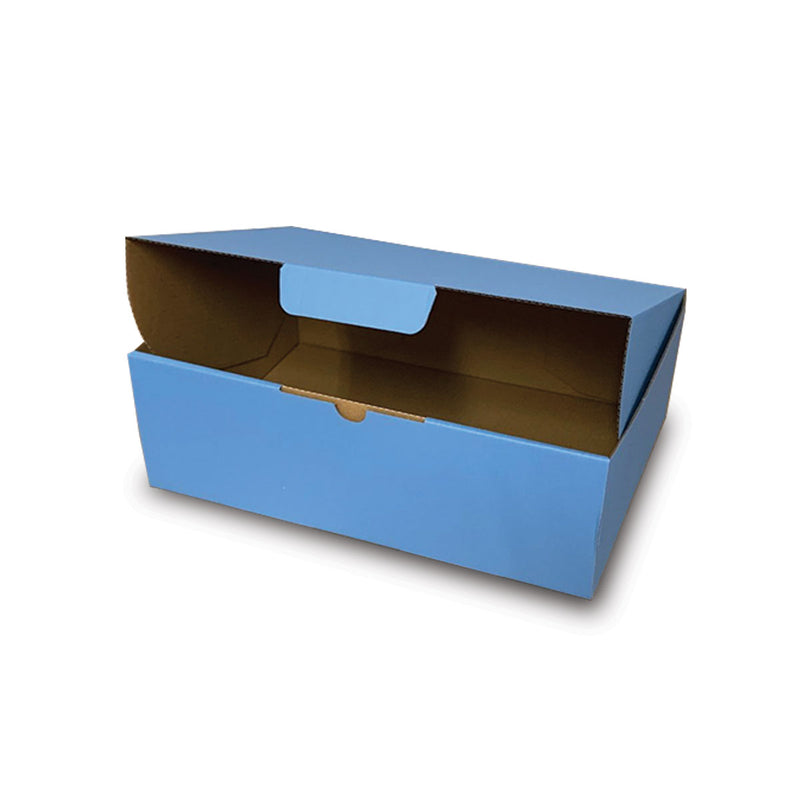 Aqua Mailing Boxes 310 x 230 x 105mm Die Cut Shipping Packing Cardboard Boxes - ozpack.au