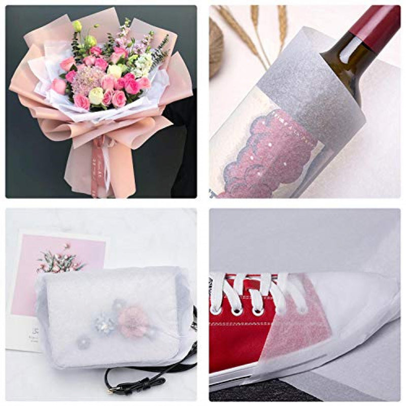 500pcs Wine Red Gift Wrapping Tissue Packaging Paper 50cm x 70cm Recyclable Eco-Friendly - ozpack.au