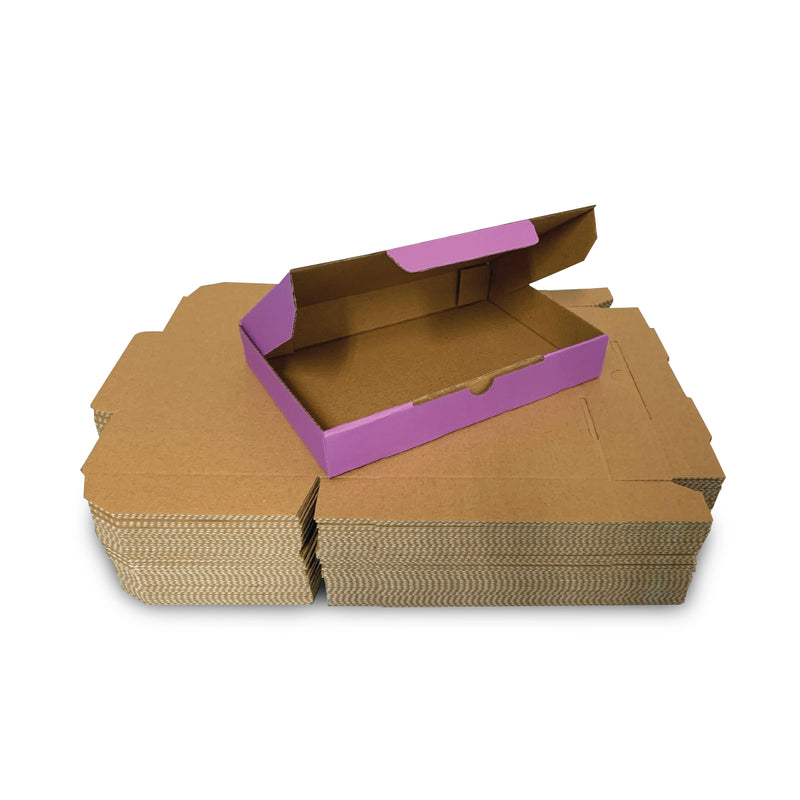 Lavender Mailing Boxes 220 x 145 x 35mm Die Cut Shipping Packing Cardboard Box - ozpack.au