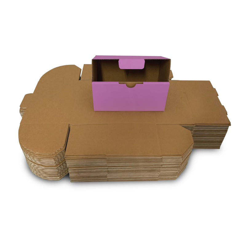 Lavender Mailing Boxes 150 x 100 x 75mm Die Cut Shipping Packing Cardboard Box - ozpack.au