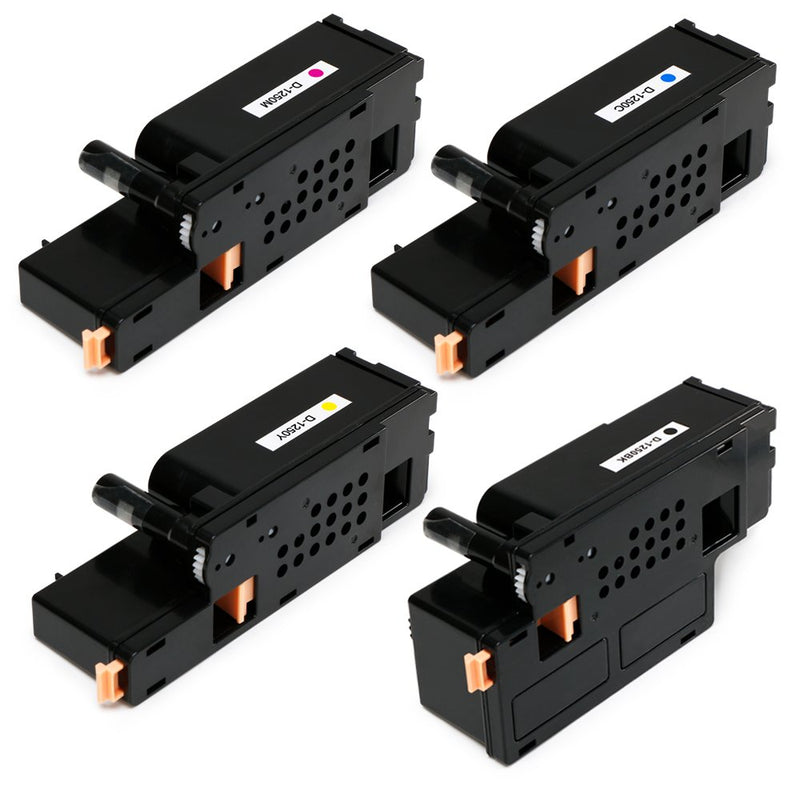 4x compatible Toner Cartridges for Dell C1760 C1765 C1760nw C1765nf C1765nf - ozpack.au