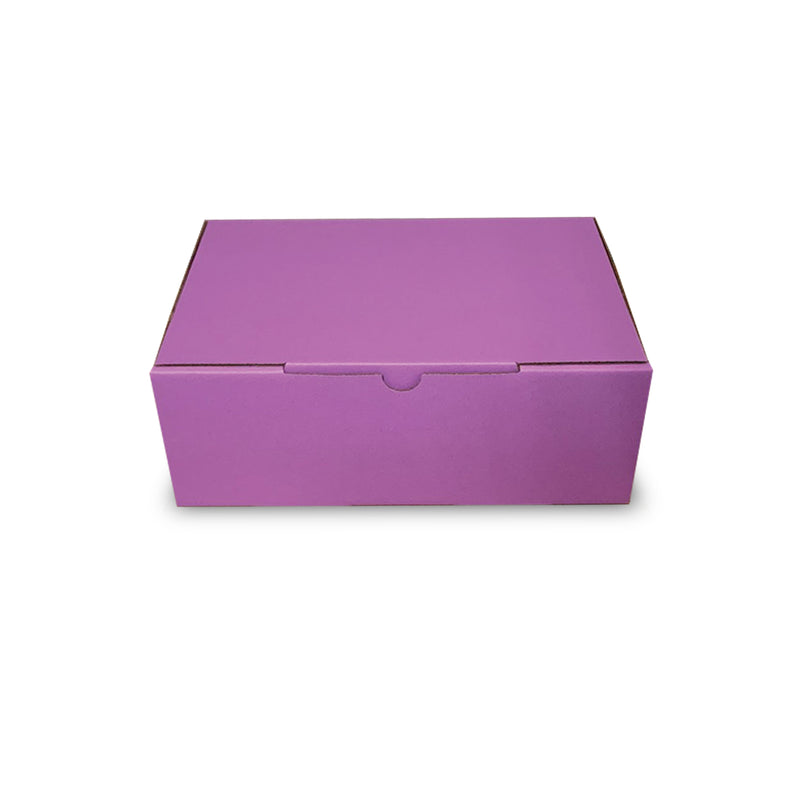 Lavender Mailing Boxes 220 x 160 x 77mm Die Cut Shipping Packing Cardboard Box - ozpack.au