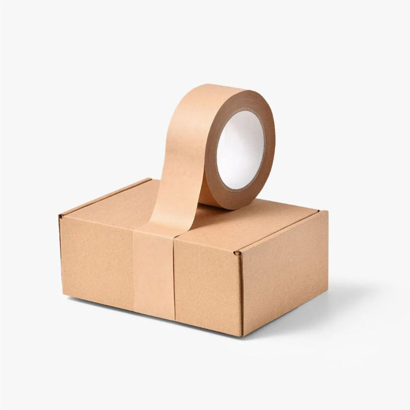 Brown Kraft Paper Tape Self Adhesive Eco Packaging Parcel Tape 24