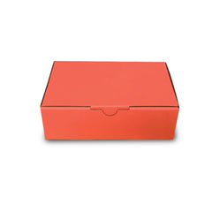 Orange Mailing Boxes 174 x 128 x 53mm Die Cut Shipping Packing Cardboard Box - ozpack.au