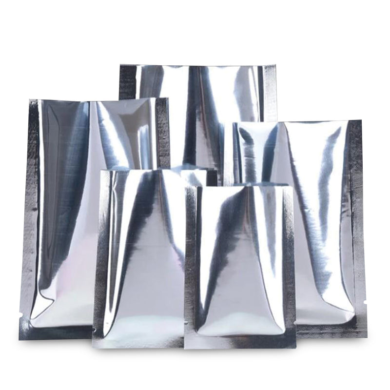 100 mm x 150 mm Aluminum Foil Mylar Bag Food Pouch Storage Vacuum Heat Sealer Packages - ozpack.au