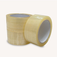12/ 24/36/72/108 Rolls - 45 Micron Clear Sticky Tape Packing Packaging Tape 75 Meter x 48mm - ozpack.au