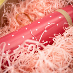 20g of Red Shredded Color Soft Tissue Paper Hamper Craft Gift Candy Box Basket Filler - ozpack.au