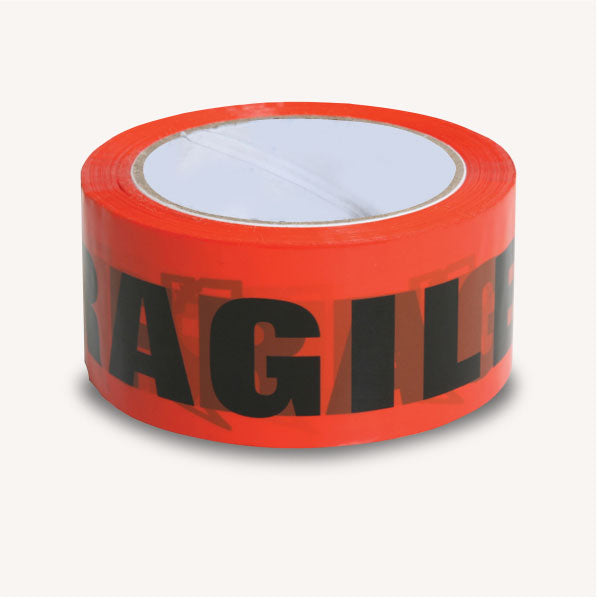 50 Micron Fragile Colored 75 Meter x 48 mm Sticky Seal Tape Packing Packaging - ozpack.au