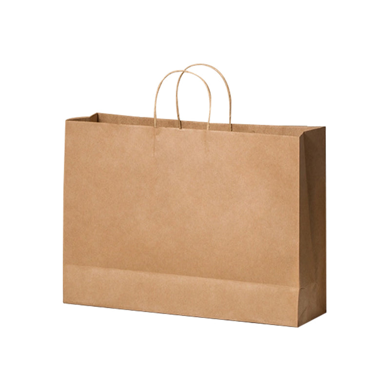 42 x 13 x 31cm 150GSM 100% Recyclable Bulk Sale Super Value X-Large Craft  Paper Gift  Brown Carry Bag with Handle - ozpack.au