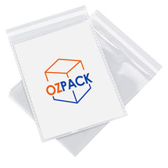 150 X 200mm Self Adhesive Sealing Clear OPP Cellophane Resealable Plastic Bags - ozpack.au