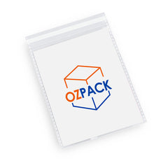 80 X 180mm Self Adhesive Sealing Clear OPP Cellophane Resealable Plastic Bags - ozpack.au