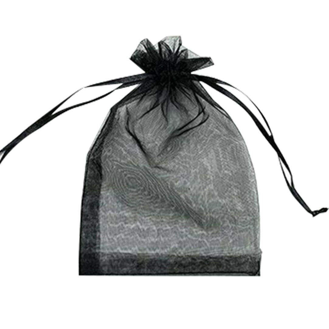 10cm x 15cm Organza Drawstring Bags Sheer Gift Bags for Weddings