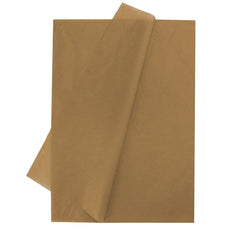 500pcs Brown Gift Wrapping Tissue Packaging Paper 50cm x 70cm Recyclable Eco-Friendly - ozpack.au