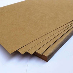 A4 250GSM Brown Kraft Thick Paper Sheet Natural Recycled Invitation Wedding - ozpack.au