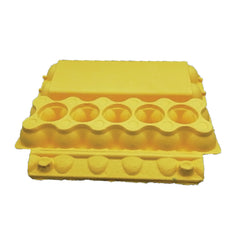 Brand New Yellow Rustic 12s 'One-Dozen' Egg Cartons - ozpack.au