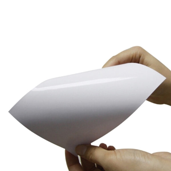 A4 White PVC Glossy Waterproof Self Adhesive Sticker Label Laser Print Paper - ozpack.au