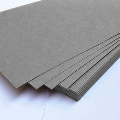 A4 Gray 1250gsm Cardboard Chipboard Boxboard 2mm Recycled Card Packaging - ozpack.au