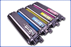 4x TN253 TN257 Toner for Brother DCP-L3510CDW MFC-L3750CDW MFC-L3770CDW L3745CDW - ozpack.au