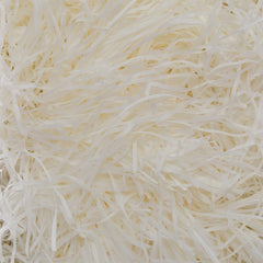 20g of Ivory Shredded Color Soft Tissue Paper Hamper Craft Gift Candy Box Basket Filler - ozpack.au