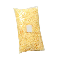 20g of Light Yellow Shredded Color Soft Tissue Paper Hamper Craft Gift Candy Box Basket Filler - ozpack.au