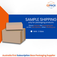 Sample Shipping for Packaging Products - ozpack.au