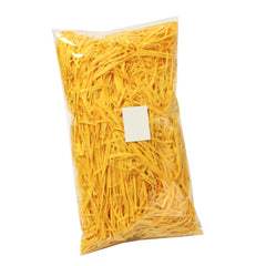 20g of  Yellow Shredded Color Soft Tissue Paper Hamper Craft Gift Candy Box Basket Filler - ozpack.au