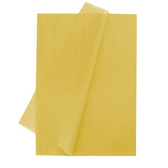 500pcs Yellow Gift Wrapping Tissue Packaging Paper 50cm x 70cm Recyclable Eco-Friendly - ozpack.au