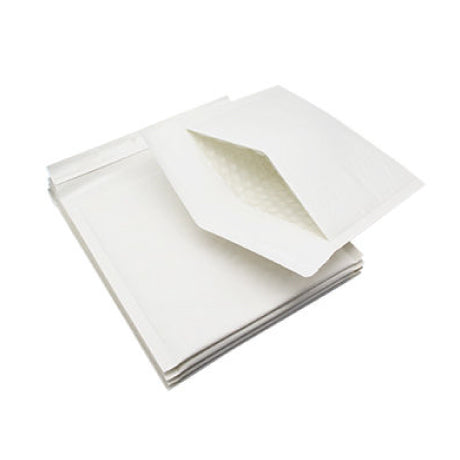 120mm x 180mm Bubble Padded Bag Mailer White Plain Kraft Cushioned Envelope - ozpack.au