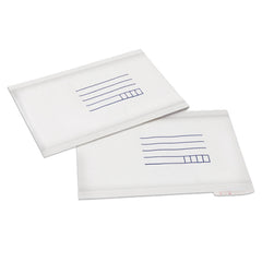 160mm x 230mm Bubble Padded Bag Mailer White Printed Kraft Cushioned Envelope - ozpack.au
