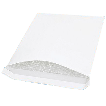 Bubble Padded Bag Mailer White Plain Kraft Cushioned Envelope