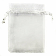 10-100Pcs White Organza Bag 3 Size Sheer Bags Jewellery Wedding Candy Packaging - ozpack.au