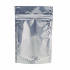 160 mm x 240 mm + 40 mm Clear Aluminum Foil Mylar Stand Up Retail Bags Zip Lock Pouches Pouch Packaging - ozpack.au