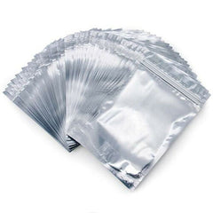 150 mm x 220 mm + 40 mm Clear Aluminum Foil Mylar Stand Up Retail Bags Zip Lock Pouches Pouch Packaging - ozpack.au