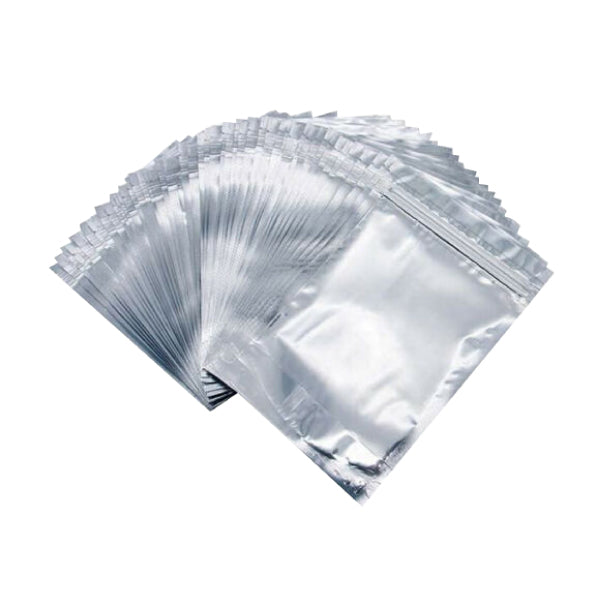100 mm x 150 mm + 30 mm Clear Aluminum Foil Mylar Stand Up Retail Bags Zip Lock Pouches Pouch Packaging - ozpack.au